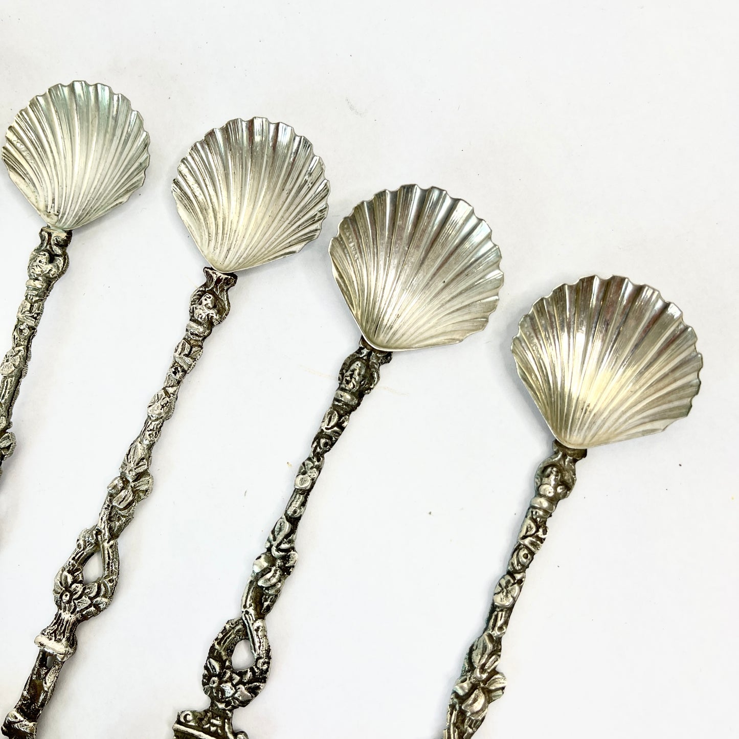 Vintage Silver Shell Spoons - Made in Italy - Price is for One Spoon