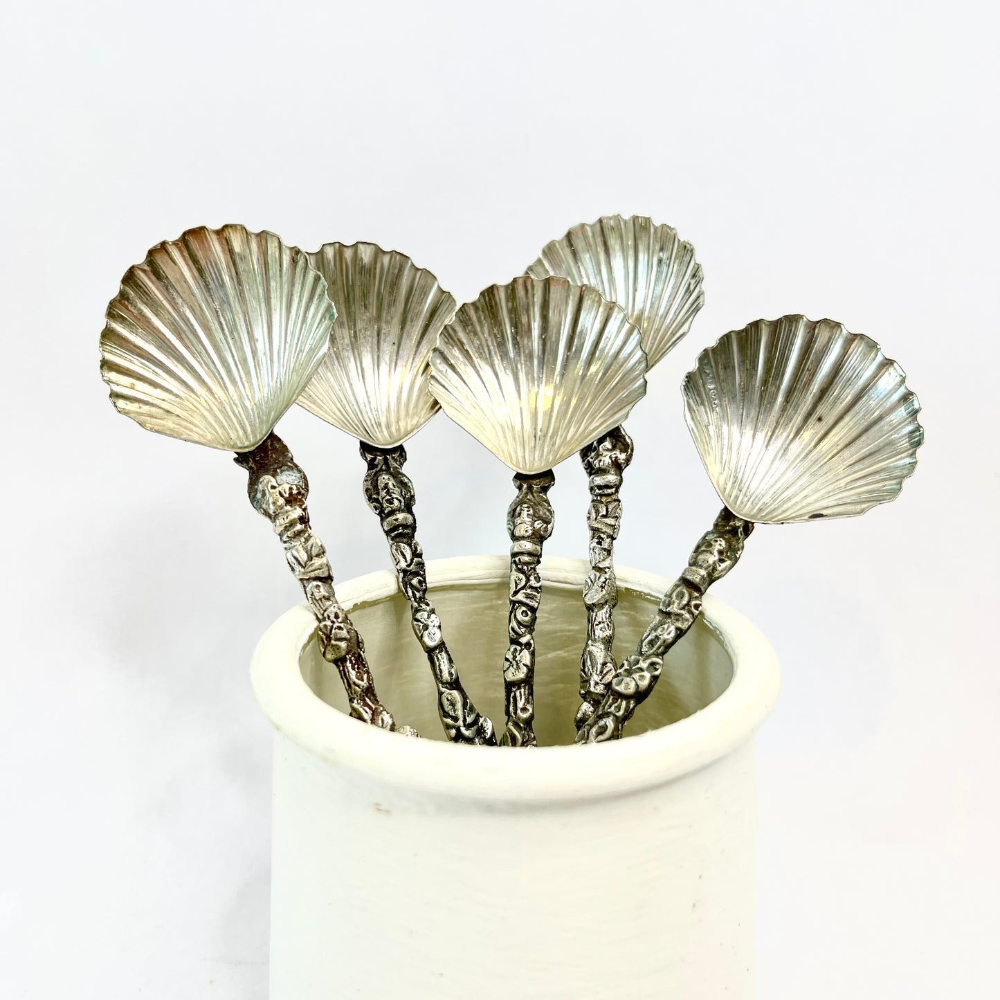 Vintage Silver Shell Spoons - Made in Italy - Price is for One Spoon