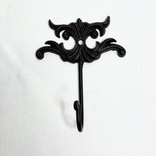 Vintage Hook - Wrought Iron Decorative Hook