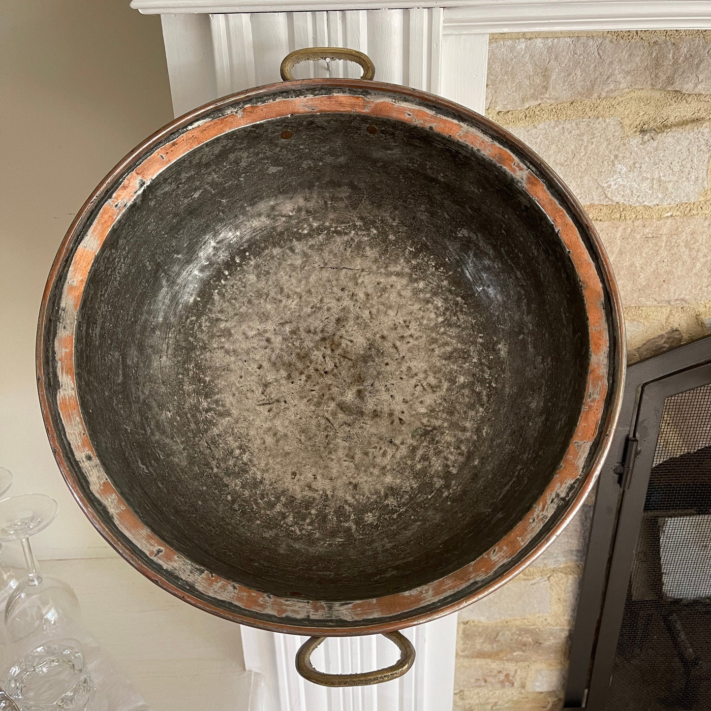 Copper Pan | Large Vintage Pan